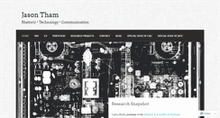 Desktop Screenshot of jasontham.com